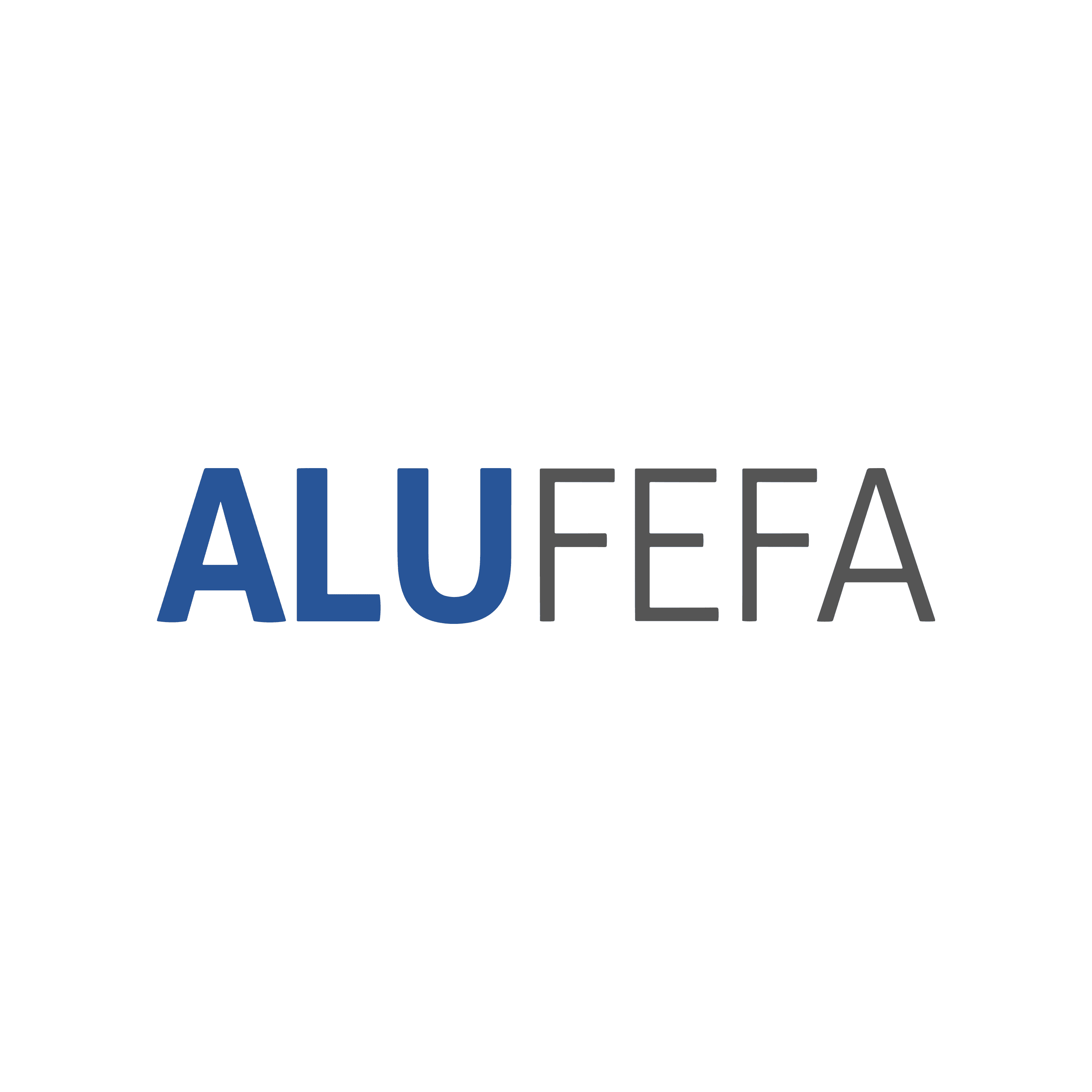 ALUFEFA Logo und Marketing Unterlagen